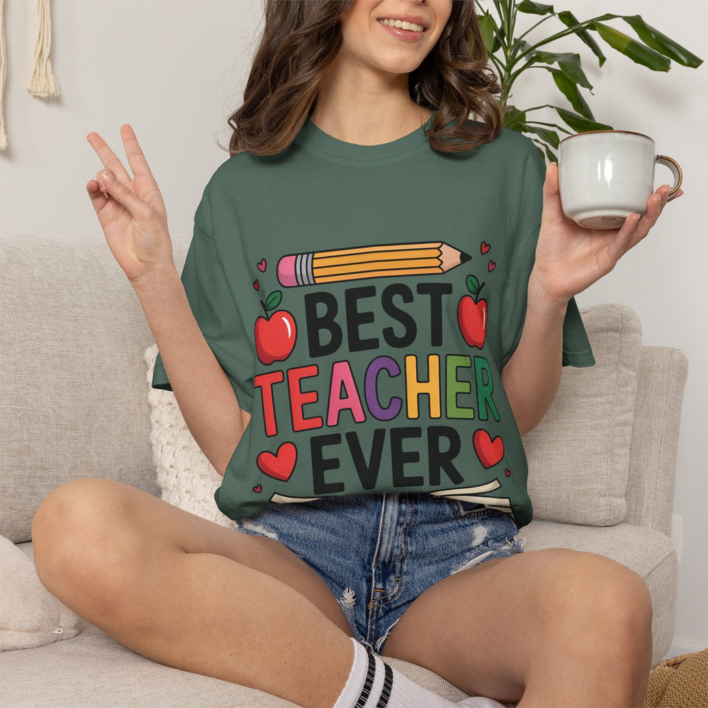 Unisex Best Teacher Ever T-shirt