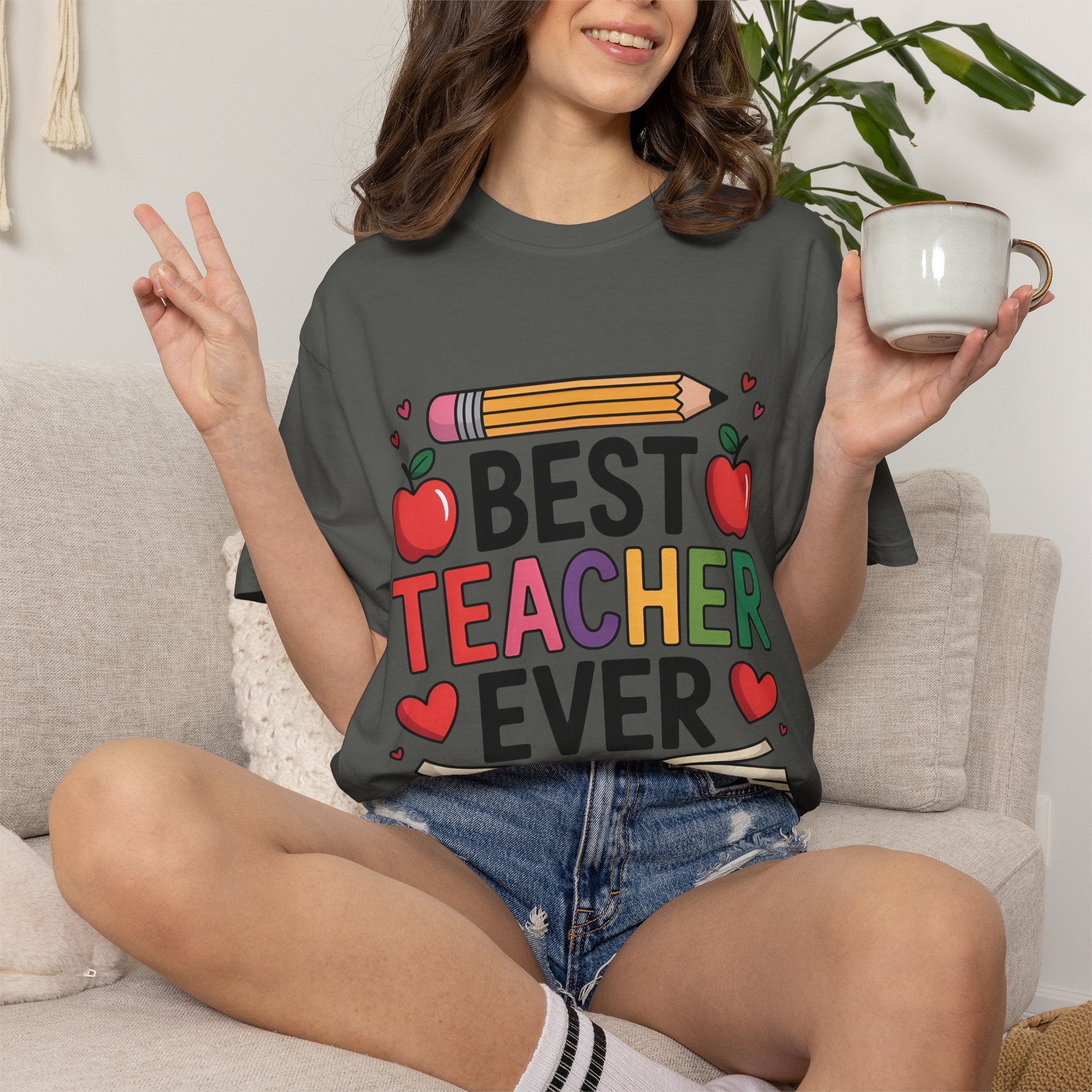 Unisex Best Teacher Ever T-shirt