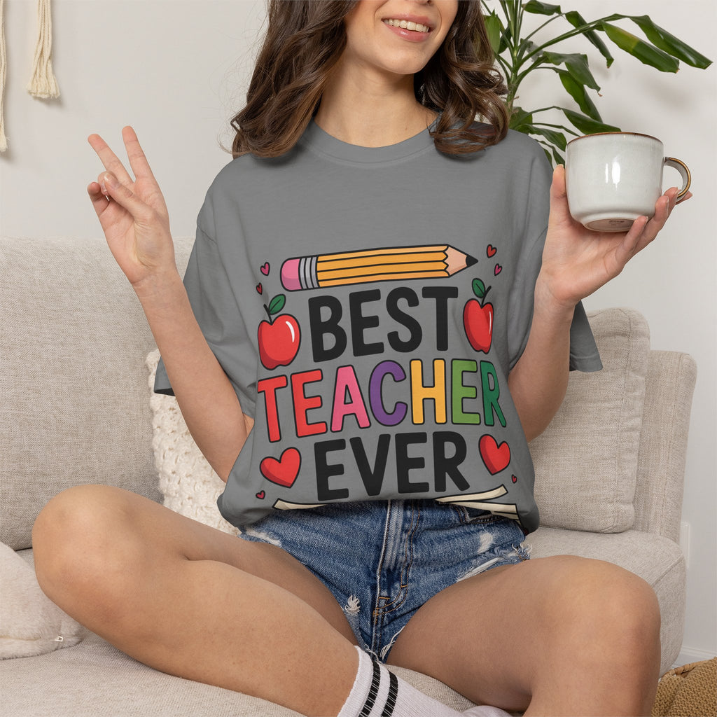 Unisex Best Teacher Ever T-shirt