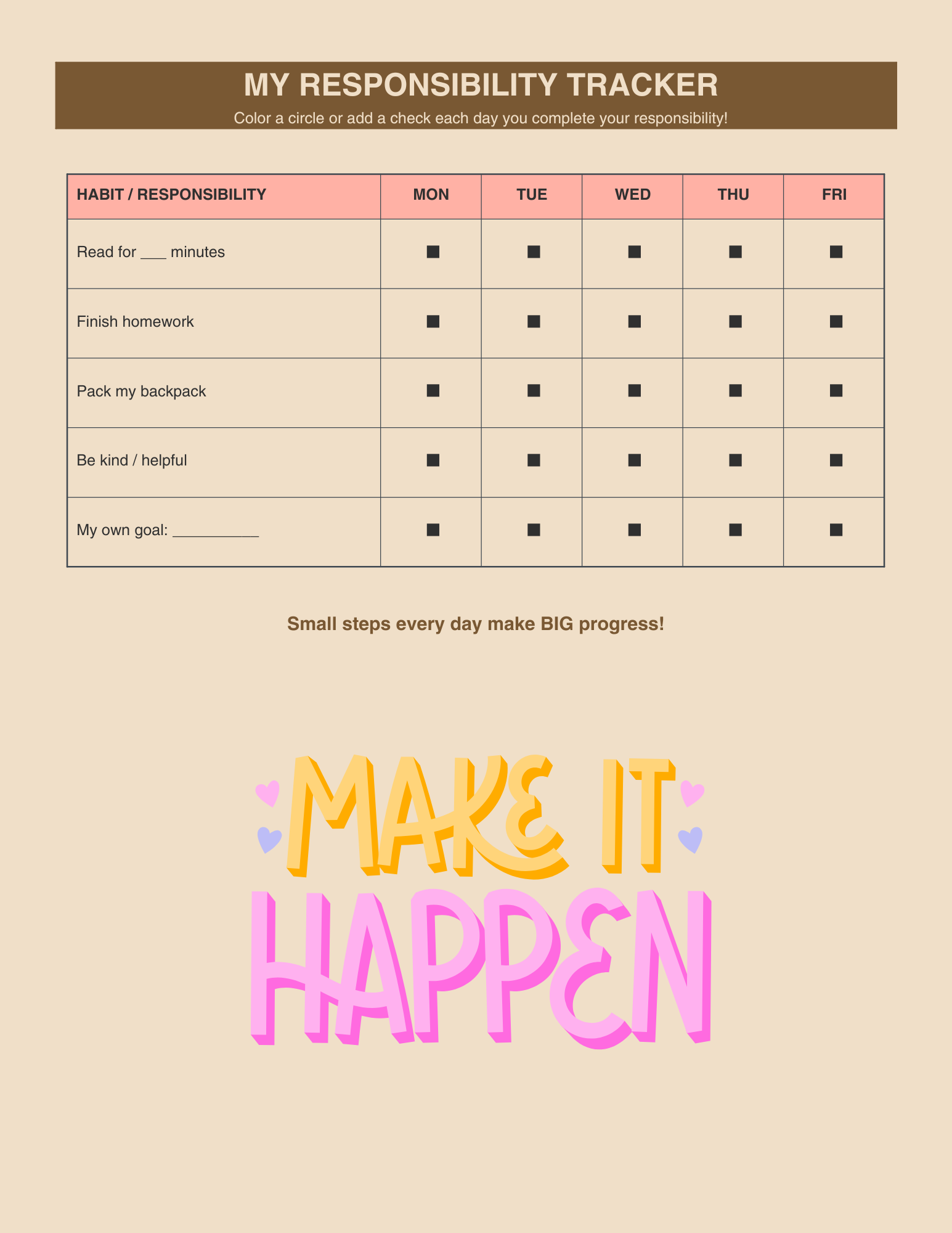 2026-2027 Academic School Planner (Printable PDF)