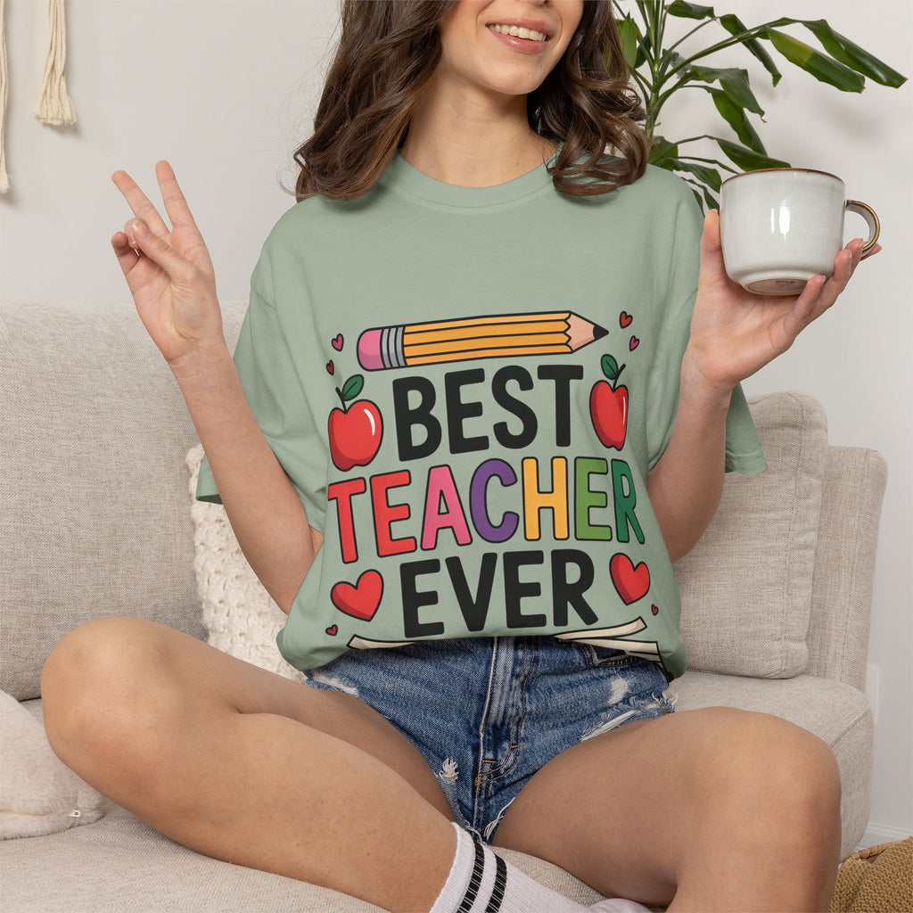 Unisex Best Teacher Ever T-shirt