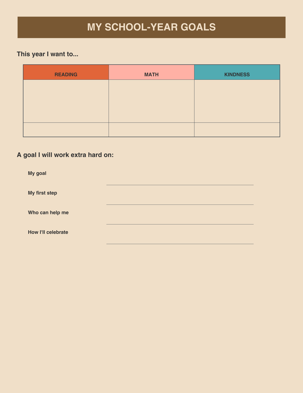 2026-2027 Academic School Planner (Printable PDF)