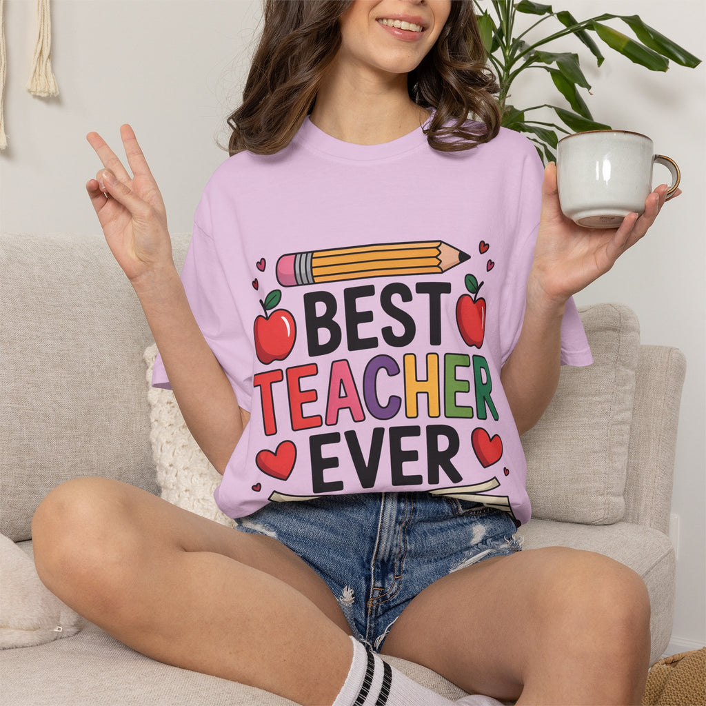 Unisex Best Teacher Ever T-shirt