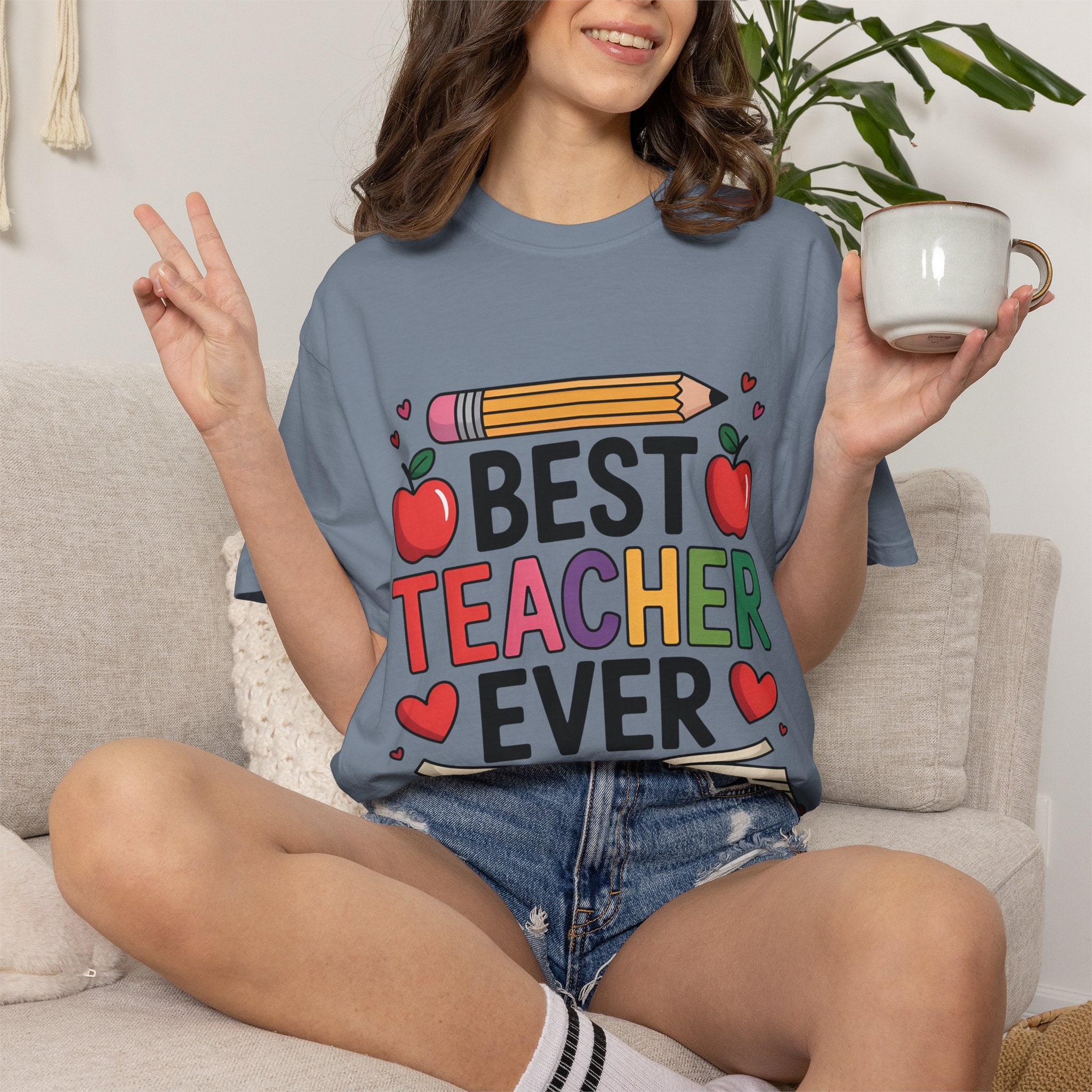 Unisex Best Teacher Ever T-shirt