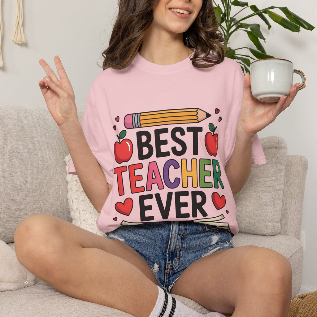 Unisex Best Teacher Ever T-shirt